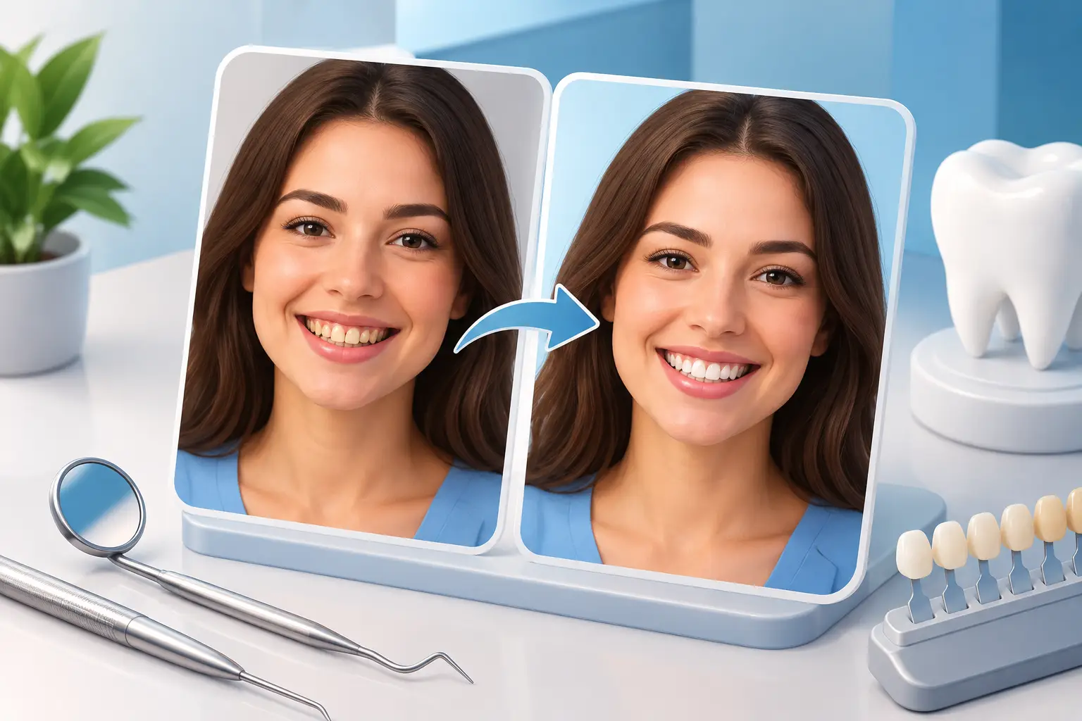 What a Smile Makeover Before and After Shows